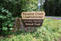 Paradise Creek Sign