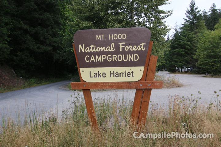 Lake Harriet Sign
