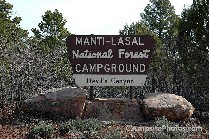 Devils Canyon Sign
