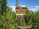 Hidden Lakes Campground Sign