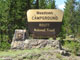 Meadows Campground Sign