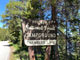 Chambers Lake Campground Sign