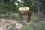 West Lake Campground Sign