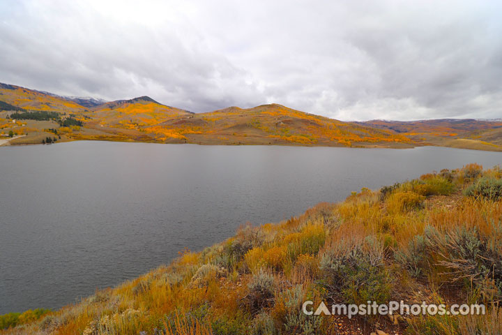 Currant Creek Campground Reservoir Scenic