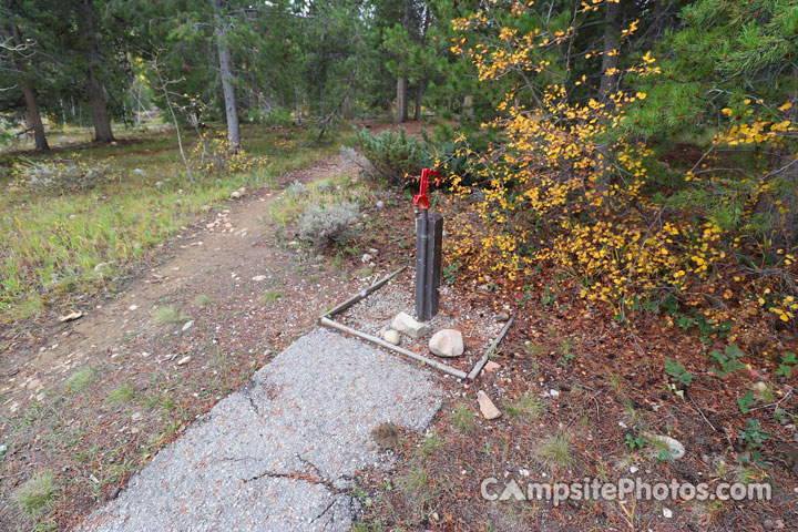 Currant Creek Campground Water Spigot