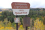 Lodgepole at Heber Campground Sign