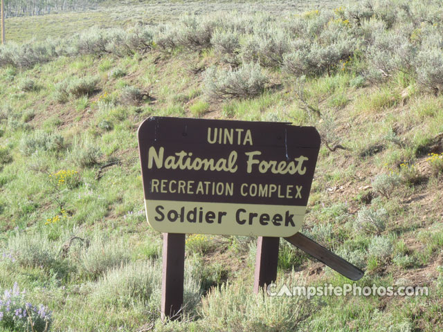 Soldier Creek Sign