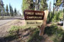 Broken Arrow Campground Sign