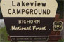 Lakeview Bighorn Sign