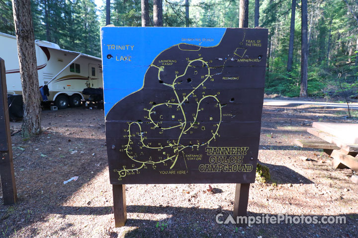 Tannery Campground Map