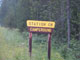 Station Creek Sign
