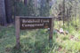 Bridalveil Creek Sign