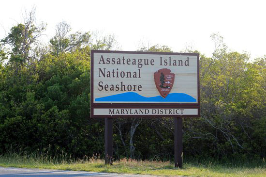Assateague Island National Seashore Sign