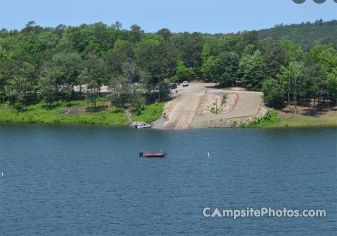 Big Coon Creek Campground Gillham Lake Boat Ramp
