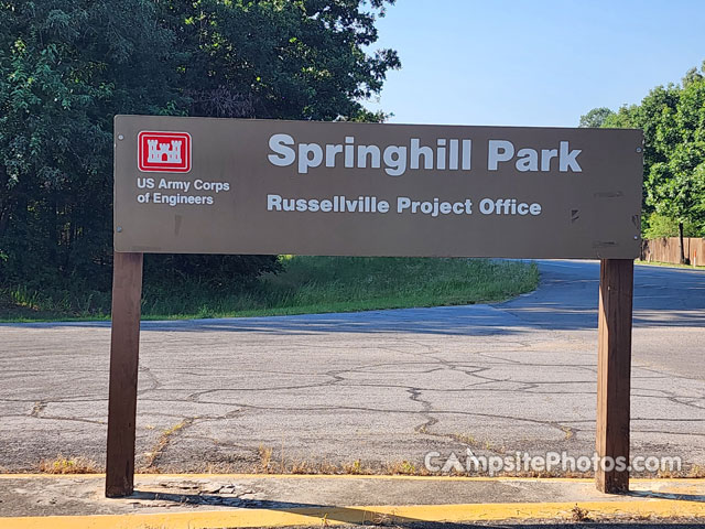 Springhill Park Sign