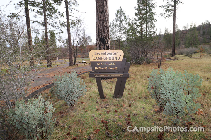 Sweetwater Campground Sign