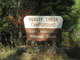 Beauty Creek Campground Sign