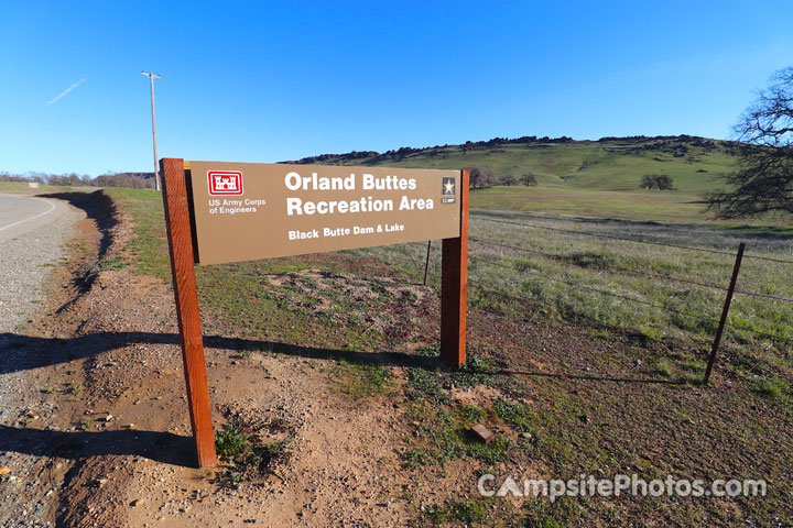 Orland Buttes Sign