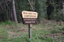 Blue Lake Creek Campground Sign