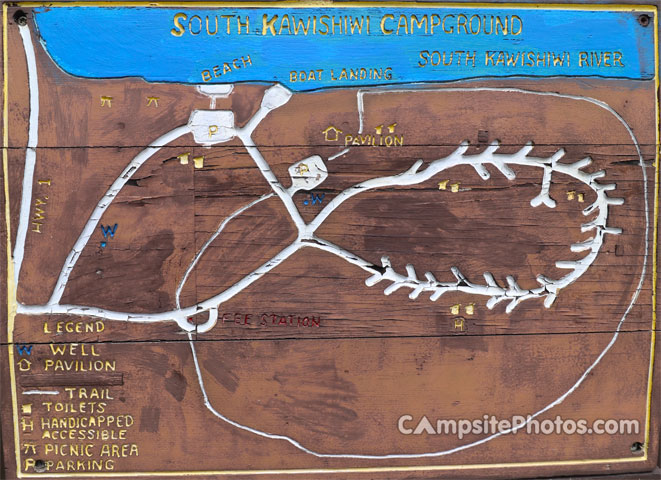 South Kawishiwi River Campground Map