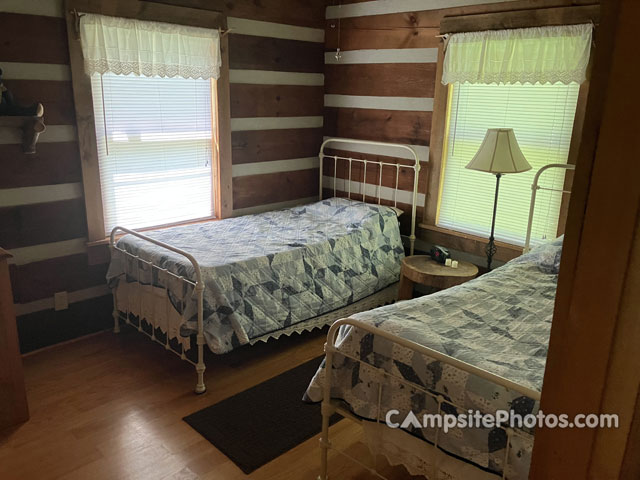 Stony Fork Cabin View Bedroom