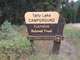 Tally Lake Campground Sign