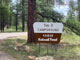 Ten-X Campground Sign