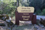 Union Flat Campground Sign
