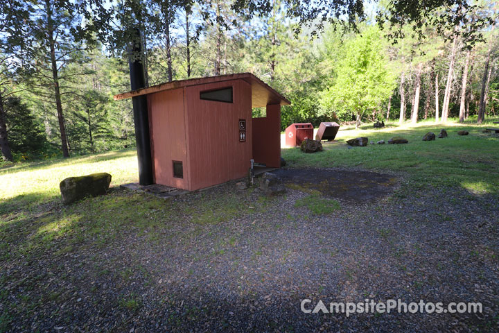 Pearch Creek Campground Vault Toilet