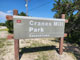 Cranes Mill Park Campground Sign