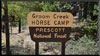 Groom Creek Horse Camp Sign