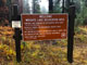Wrights Lake Recreation Area Sign