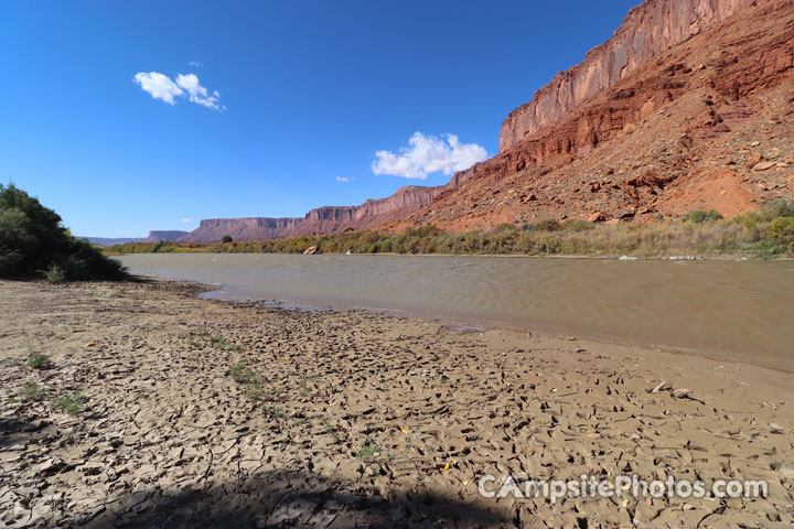Hittle Bottom Campground Colorado River View