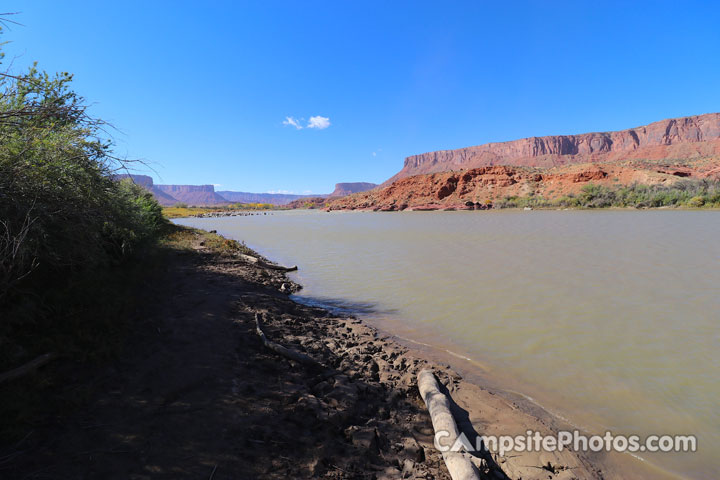 Lower Onion Creek Campground Colorado River View