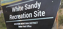 White Sandy Recreation Site