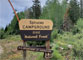 Spruces Campground Sign