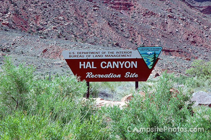 Hal Canyon Sign