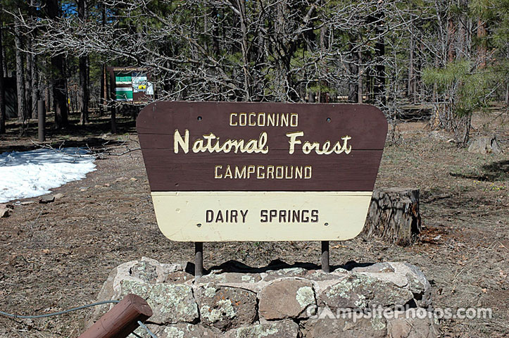 Dairy Springs Sign