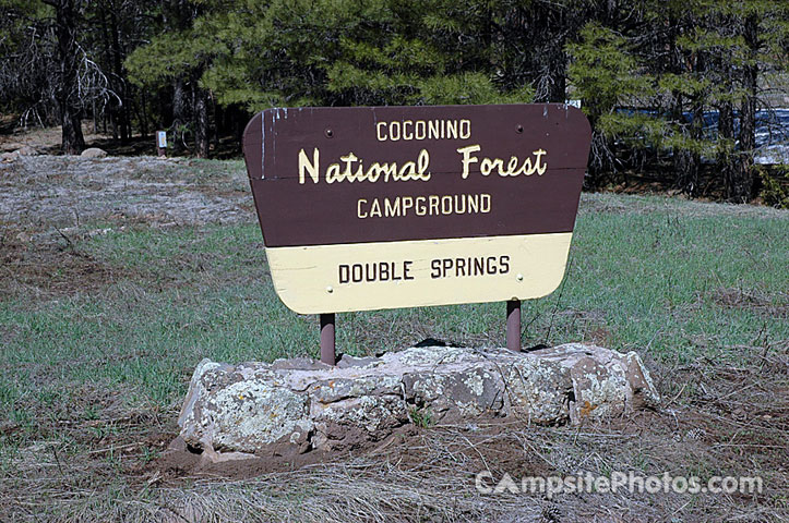 Double Springs Sign