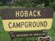 Hoback Campground Sign USFS