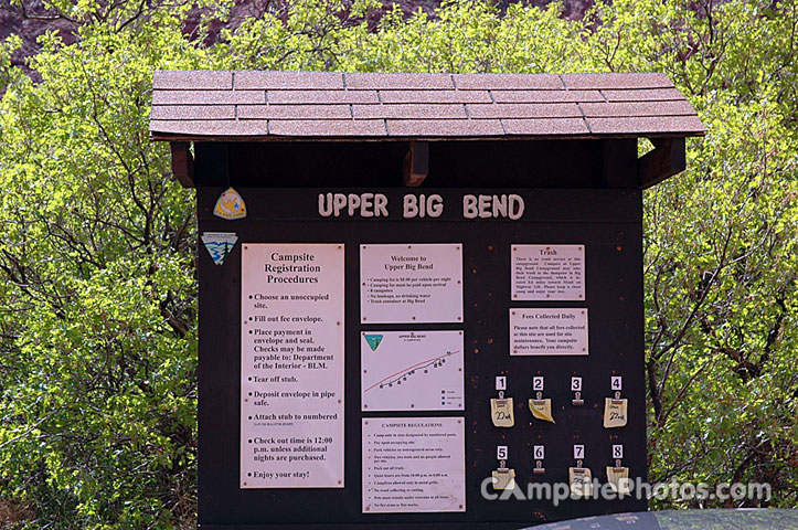 Upper Big Bend Sign