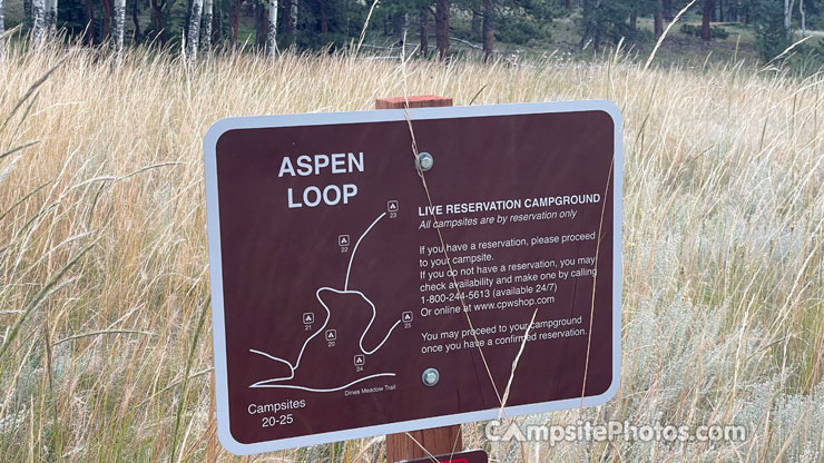 Staunton State Park Map Aspen Loop