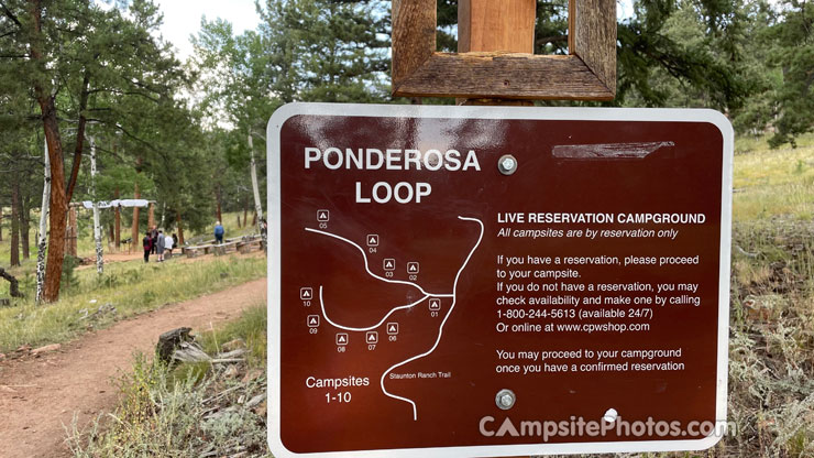 Staunton State Park Map Ponderosa Loop