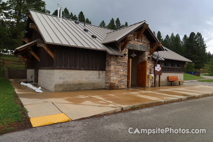 Lake Cascade State Park Ridgeview Campground Restroom
