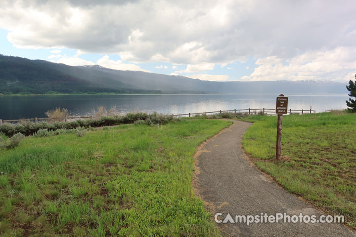 Lake Cascade State Park Sage Bluff Walking Path