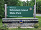 Schodack Island State Park Sign