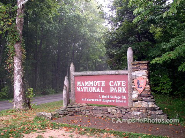 Mammoth Cave NP Sign