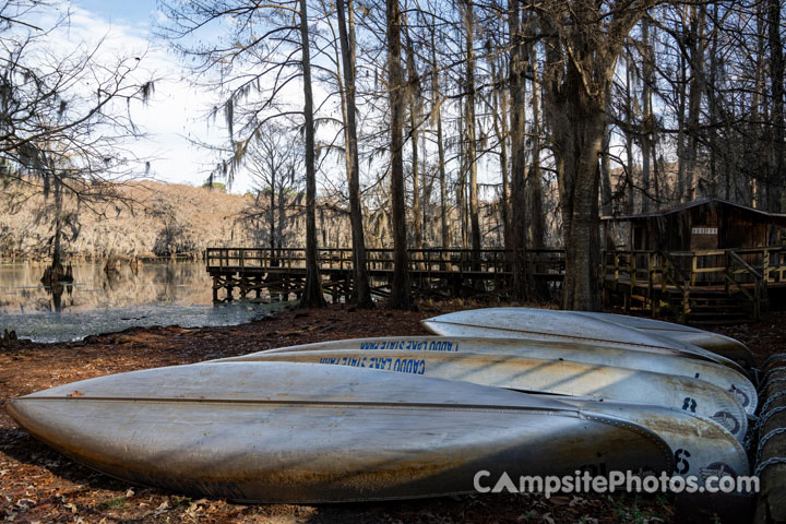 Caddo Lake State Park Canoes