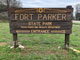 Fort Parker State Park Sign
