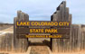 Lake Colorado City State Park Sign